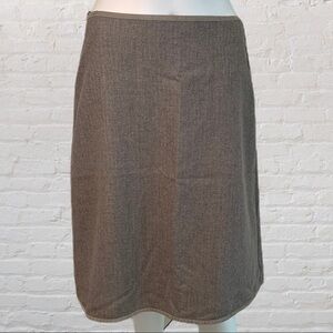 Les Copains Brown A-Line Skirt